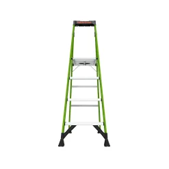 Little Giant Ladders MightyLite 2.0 6' Fiberglass Step Ladder, 300 lb. Capacity (15396-001)