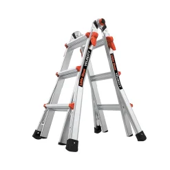 Little Giant Ladders Velocity 3.58' Aluminum Extension Ladder, 300 lb. Capacity (15413-001)