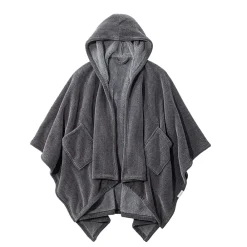 Cozy Chenille Wearable Throw, Gray (1000248683)<L.L.Bean Best