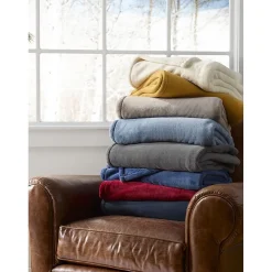 Wicked Plush Throw, Deep Blue, Large (0SAG202000)<L.L.Bean Outlet