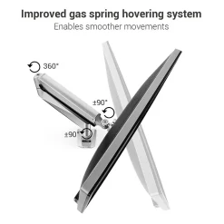 Best Loctek Adjustable Monitor Mount, Up to 27