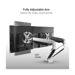 Sale Loctek D7D Dual Monitor Arm Gas Spring