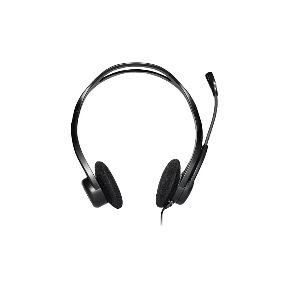Clearance Logitech 960 Stereo Headset, Over-the-Head, Black (981-000836)