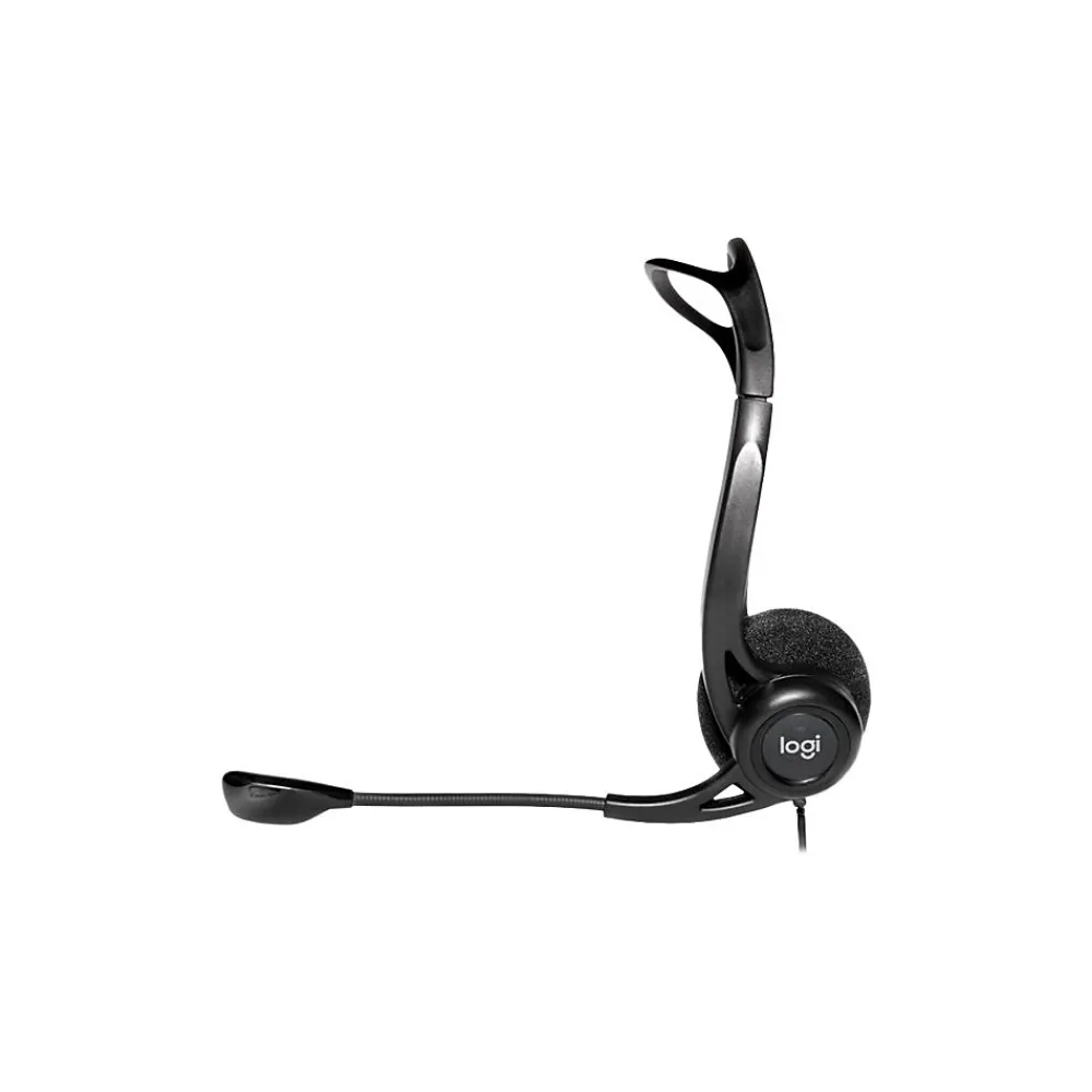 Clearance Logitech 960 Stereo Headset, Over-the-Head, Black (981-000836)