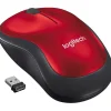 Hot Logitech 910-003635 Wireless Optical Mouse, Red