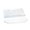Hot Logitech Aurora G713 Ergonomic Mechanical Gaming Keyboard, White Mist (920-010413)