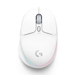 Sale Logitech Aurora G705 Wireless Optical Gaming Mouse, White Mist (910-006365)