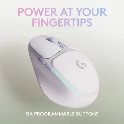 Sale Logitech Aurora G705 Wireless Optical Gaming Mouse, White Mist (910-006365)