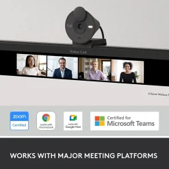 Best Logitech Brio 300 HD 1080p Webcam, 2 Megapixels, Graphite (960-001497)