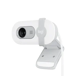 Sale Logitech Brio 100 HD 1080p Webcam, 2 Megapixels, (960-001616) Off-White