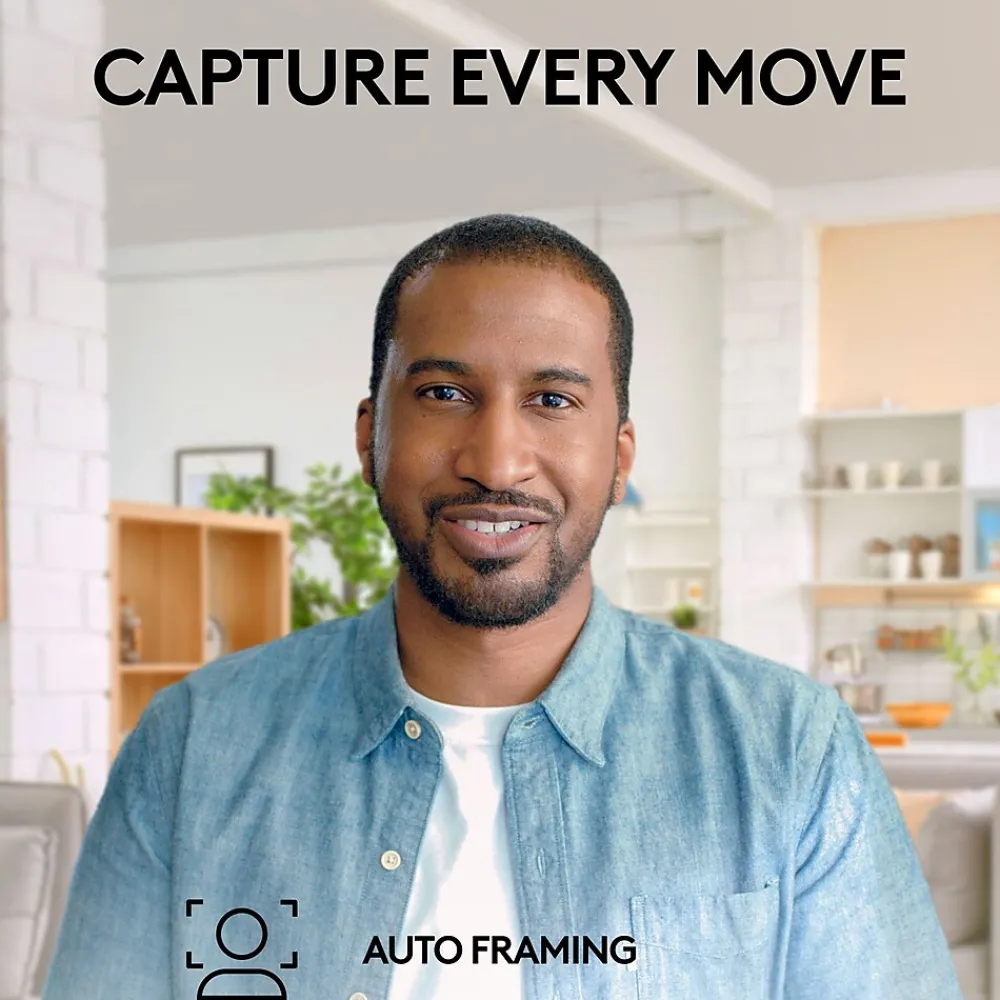 Best Logitech Brio 505 HD 1080p Webcam, 4 Megapixels, Graphite (960-001522)