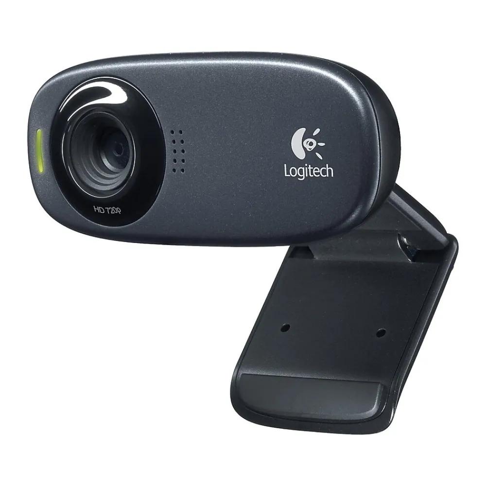 Best Logitech C310 1 MP Universal HD Webcam, Black (960-000585)