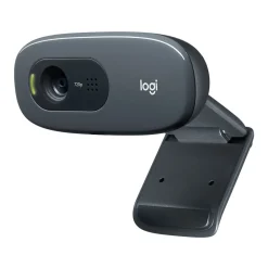 Discount Logitech C270 HD Webcam with Noise-Reducing Mics for Video Calls