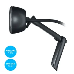Sale Logitech C270 HD Webcam with Noise-Reducing Mics for Video Calls