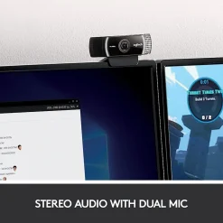 Best Logitech C922 Pro Stream Webcam 1080P Camera for HD Video Streaming, Black (960-001087)