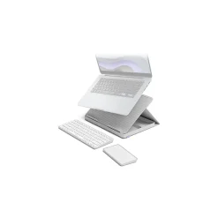 Casa Pop-Up Desk Work From Home Kit: Laptop Stand, Keyboard, Touchpad & Storage, Nordic Calm (920-011238)<Logitech Online
