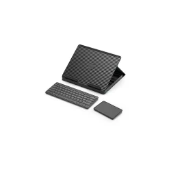 Casa Pop-Up Desk Work From Home Kit: Laptop Stand, Keyboard, Touchpad & Storage, Classic Chic (920-011236)<Logitech Online