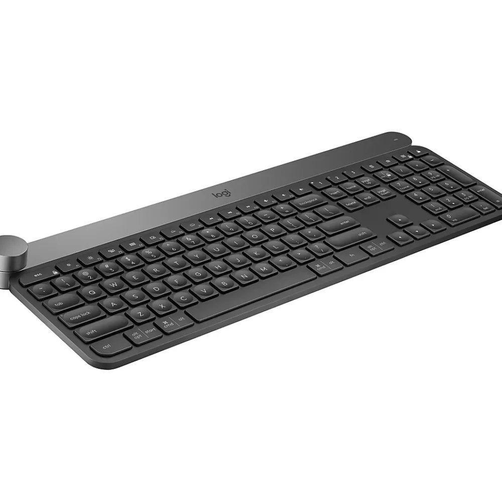 Clearance Logitech Craft Advanced with Creative Input Dial Wireless Keyboard, Gray (920-008484)