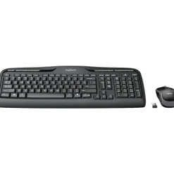 Best Logitech Desktop MK320 Wireless Keyboard & Mouse, Black (920-002836)