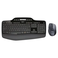 Hot Logitech Desktop MK710 Wireless Keyboard & Mouse, Black (920-002416)