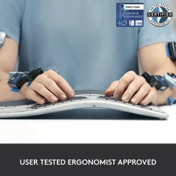 Outlet Logitech ERGO K860 Wireless Keyboard, Graphite (920-009166)