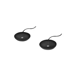 Best Logitech Expansion Microphone for GROUP System, Black, 2/Set (989-000171)