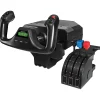 Clearance Logitech G 945-000023 Flight Yoke System with Simulation Yoke and Throttle Quadrant, Black