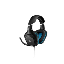New Logitech G432 981-000769 Wired 7.1 Surround Sound Wired Gaming Headset, Black