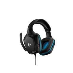 New Logitech G432 981-000769 Wired 7.1 Surround Sound Wired Gaming Headset, Black
