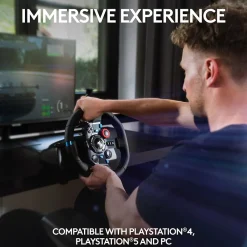 Discount Logitech G G29 Driving Force 941-000110 Gaming Steering Wheel for PS3 & PS4, Cable, Black