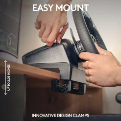 Discount Logitech G G29 Driving Force 941-000110 Gaming Steering Wheel for PS3 & PS4, Cable, Black