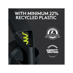 New Logitech G435 LIGHTSPEED Bluetooth Over-the-Ear Gaming Headset, Black (981-001049)