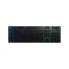 Logitech G915 LIGHTSPEED GL Clicky Wireless Gaming RGB Mechanical Keyboard, Black (920-009103)