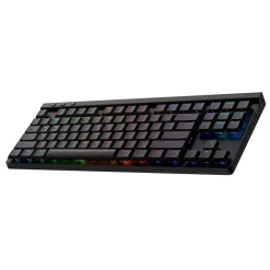 Sale Logitech G515 LIGHTSPEED TKL Wireless Gaming Mechanical Keyboard, Black (920-012423)