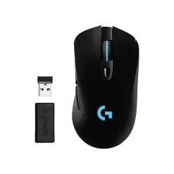 Outlet Logitech G703 Lightspeed Wireless Optical Gaming Mouse, Black (910005638)