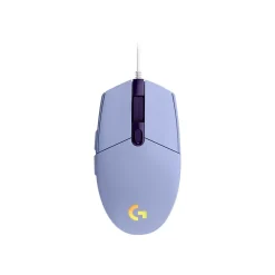 New Logitech G203 LIGHTSYNC Gaming Mouse, Lilac (910-005851)