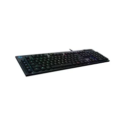 Outlet Logitech G815 LIGHTSYNC GL Linear Gaming RGB Mechanical Keyboard, Black (920-009000)