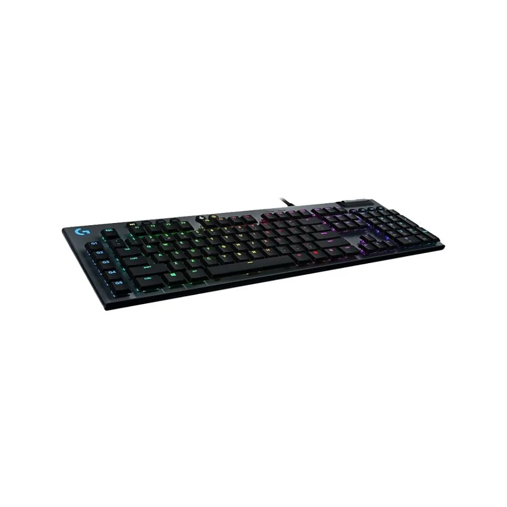 Outlet Logitech G815 LIGHTSYNC GL Linear Gaming RGB Mechanical Keyboard, Black (920-009000)