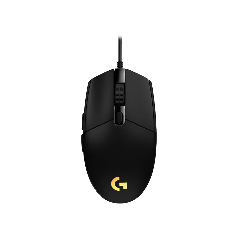 Clearance Logitech G203 LIGHTSYNC Optical Gaming Mouse, Black (910-005790)