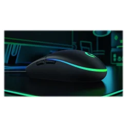 Clearance Logitech G203 LIGHTSYNC Optical Gaming Mouse, Black (910-005790)