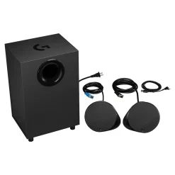 Discount Logitech G560 LIGHTSYNC PC Gaming Speakers, Black (980-001300)