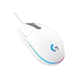 Logitech G203 Optical Gaming Mouse, White (910-005791)