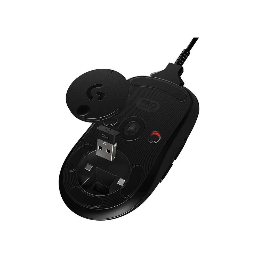 Outlet Logitech G PRO Wireless Gaming Optical Mouse, Black (910-005270)
