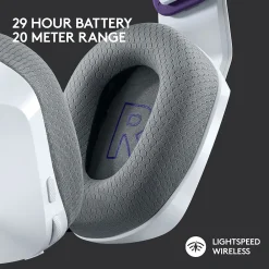 Outlet Logitech G Series G733 Wireless Over-the-Ear Gaming Headset, (981-000882) White