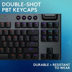 New Logitech G Series G915 X LIGHTSPEED TKL Wireless Clicky Gaming Keyboard, Black (920-012753)