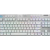 Hot Logitech G Series G915 X LIGHTSPEED TKL Wireless Tactile Gaming Keyboard, White (920-012732)