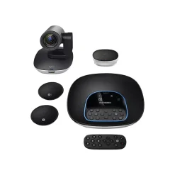 Hot Logitech GROUP 3 Megapixels Conferencing Webcam, Black (960-001060)