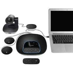 Hot Logitech Group Video Conferencing System, High Definition, Black (960-001054)