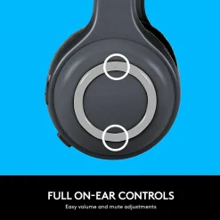 Best Logitech H600 Wireless Computer Headset, Over-the-Head, Black