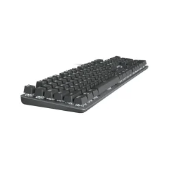 Online Logitech K845 Mechanical Illuminated Aluminum Gaming Keyboard, Blue Switches, Black (920-009860)